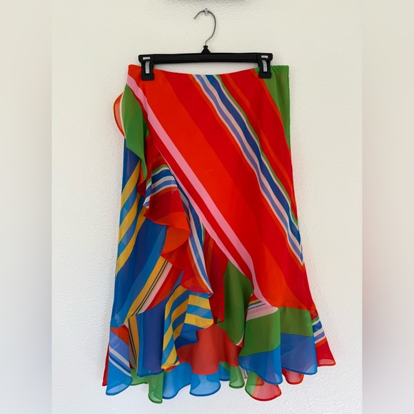 Lauren Ralph Lauren Striped Skirt - Picture 2 of 7
